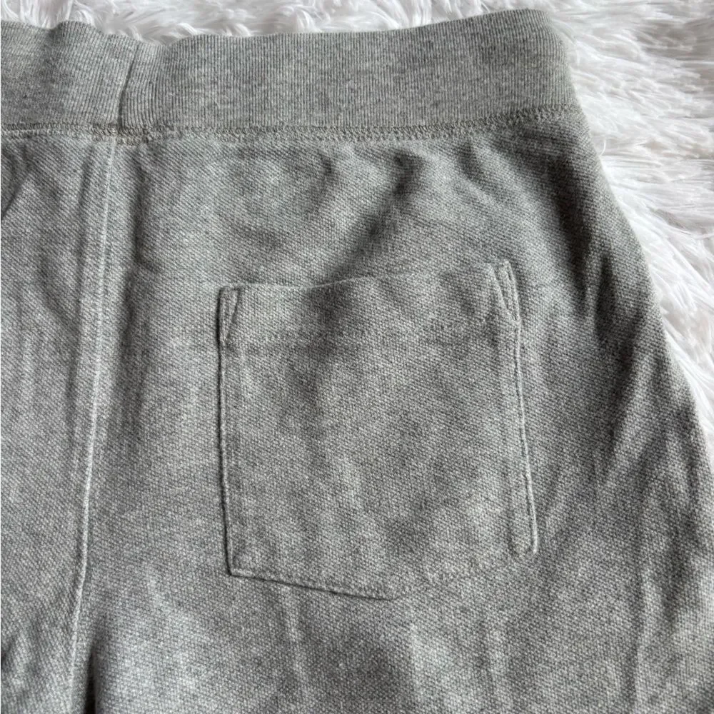 Polo‎ Shorts Gray Big Logo Boys Size 10 12